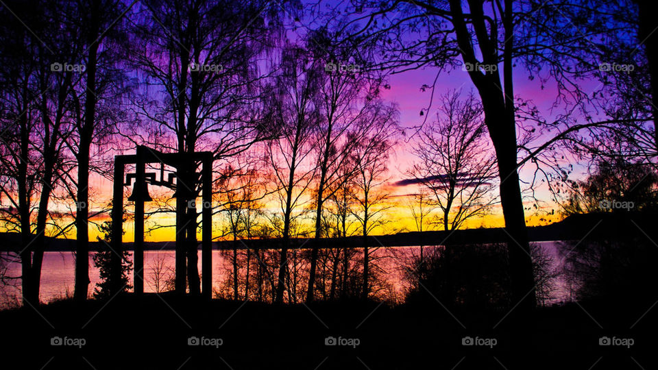 sky yellow nature pink by genlock