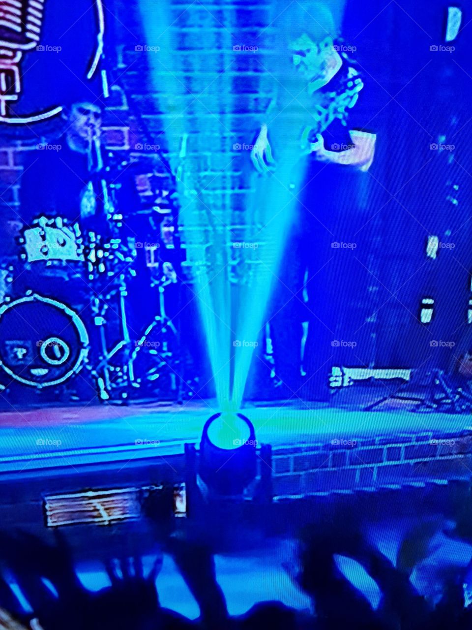 Show de luzes e cores.