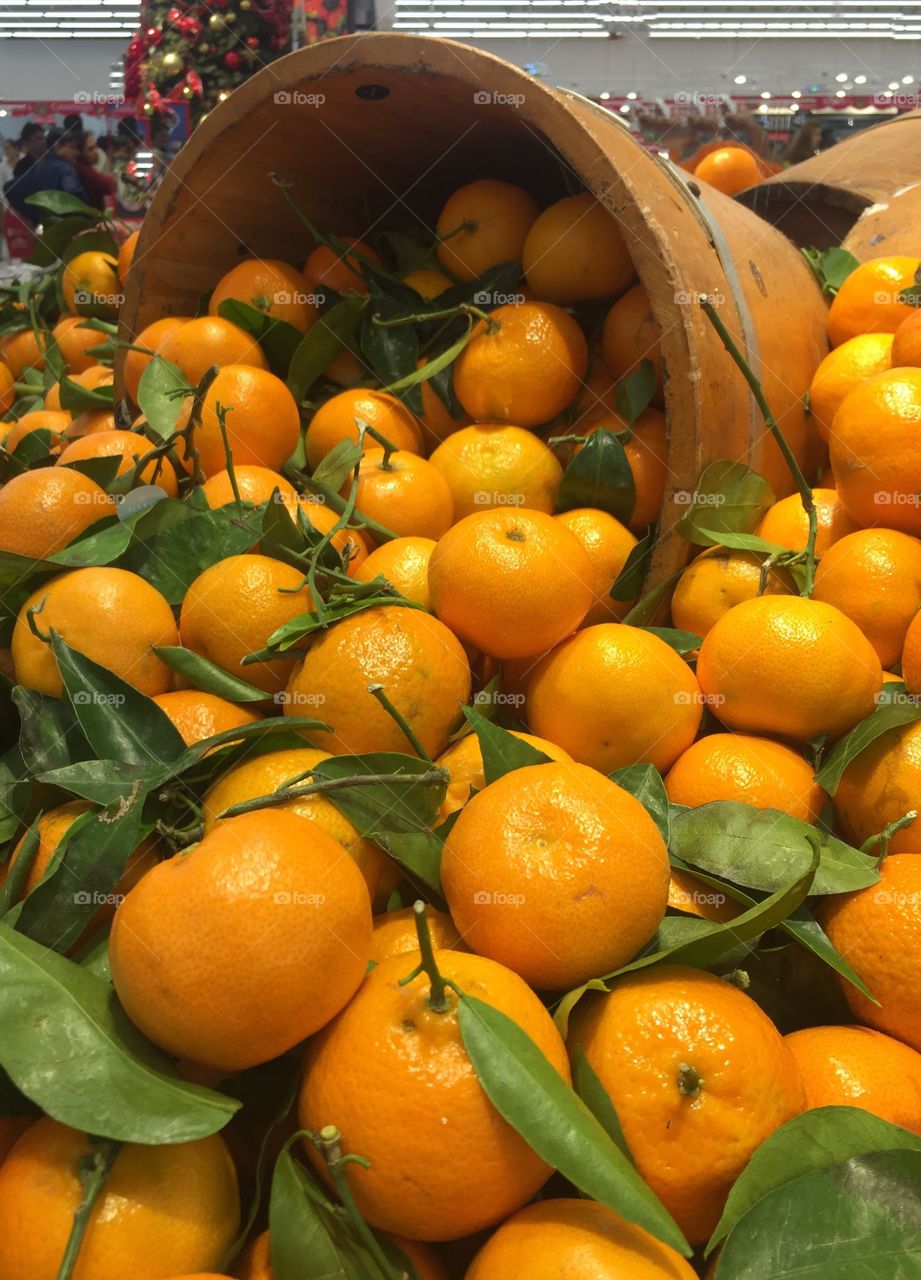 Close-up of orange fruits