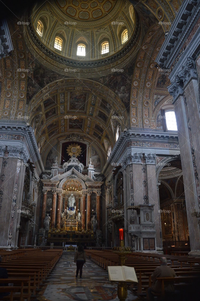 The church Napoli Italy