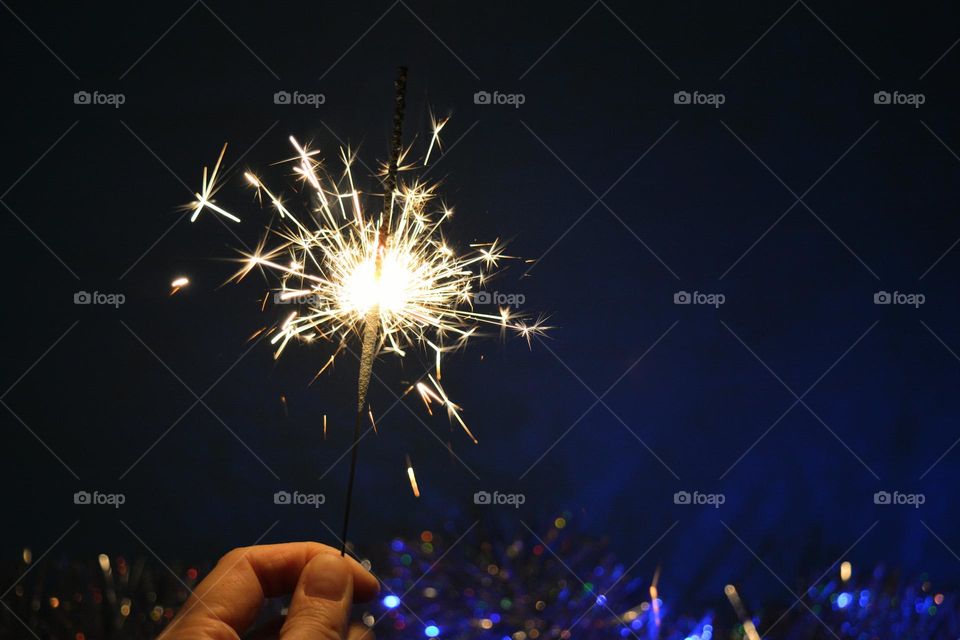 happy New year sparke