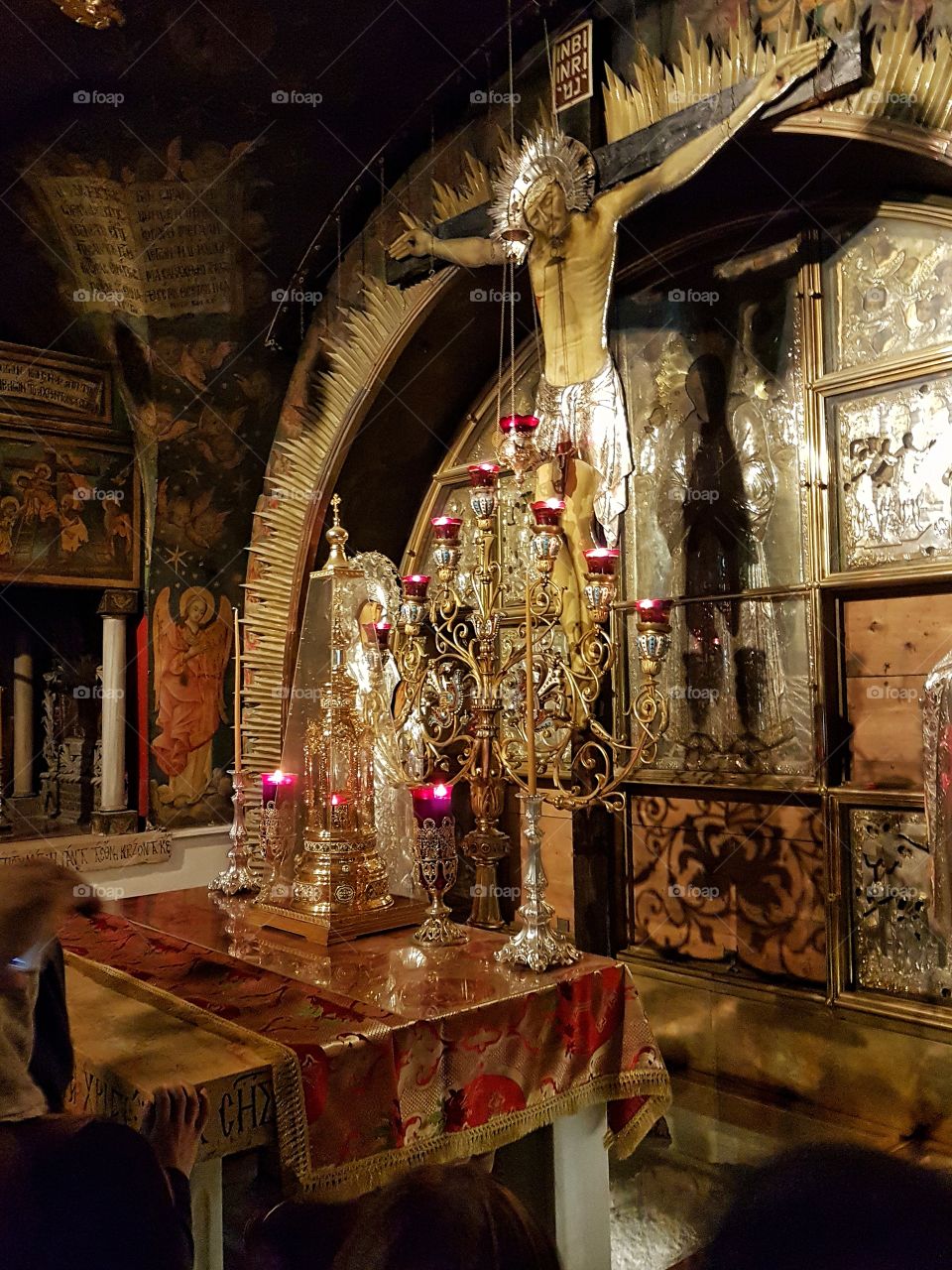 where jesus was crucified, sepulchre