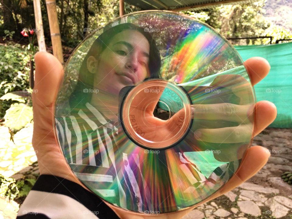 Selfie with CD