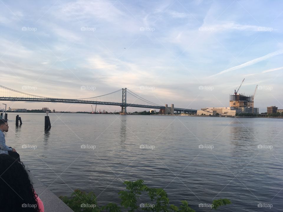 Ben Franklin bridge in Philly 