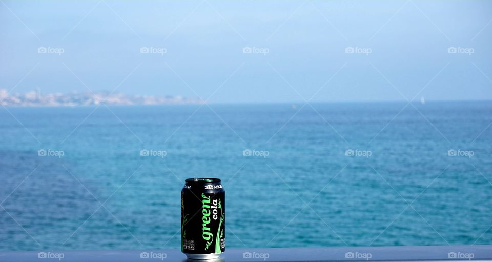 Coca-Cola#cokechallange#seaview#green#tasty