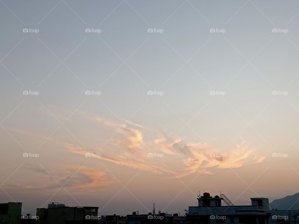 ravarma  The sky is a playground of clouds