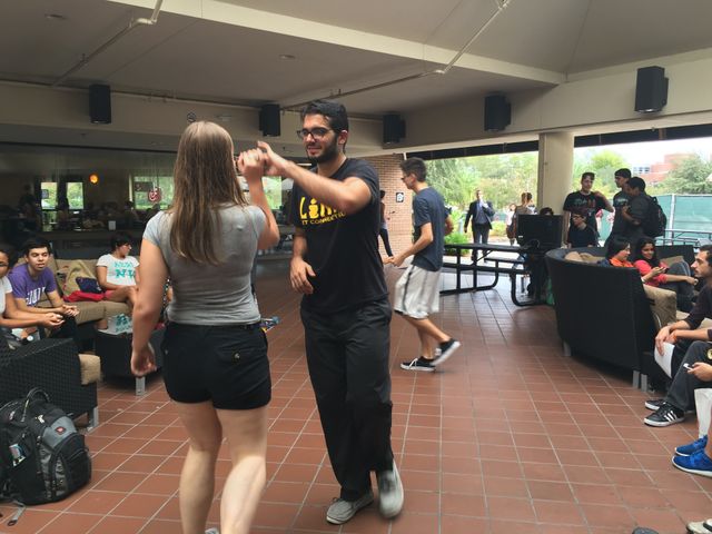 University of Central Florida swing dancers.