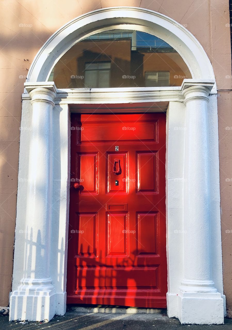 The red door