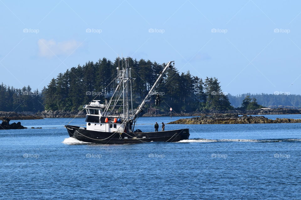 Alaska Fishing Boat 