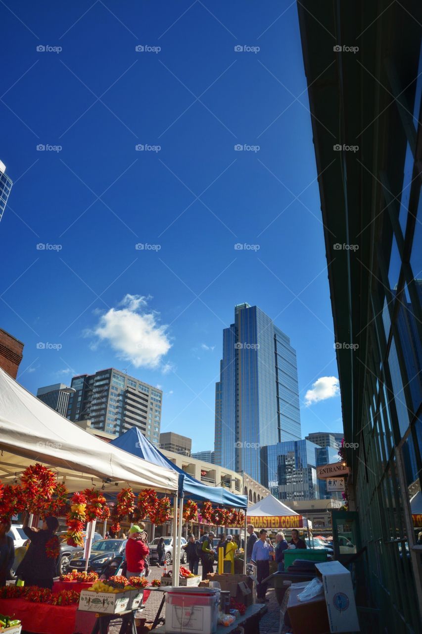 Seattle street scene