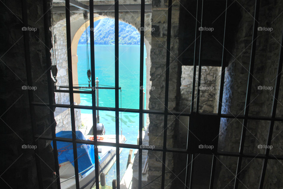 Behind the bars - Valsolda, Como, Lombardy, Italy.