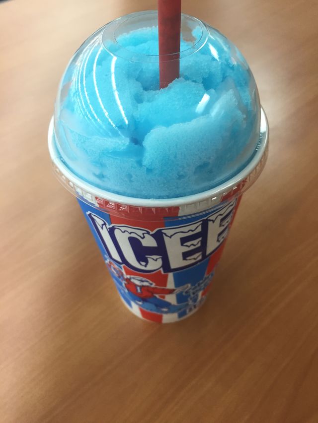 Blue ICEE 