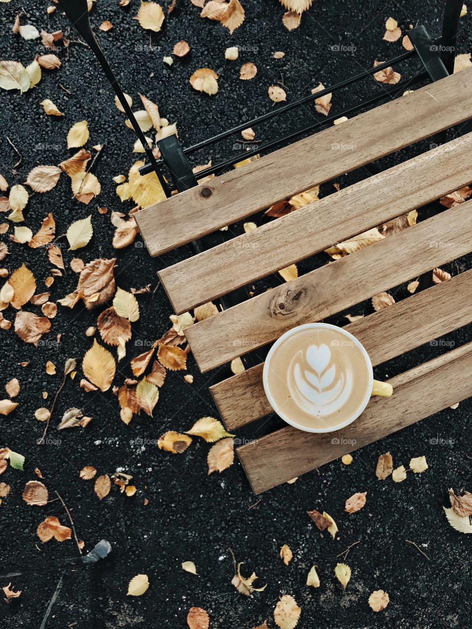 Coffee in autumn 