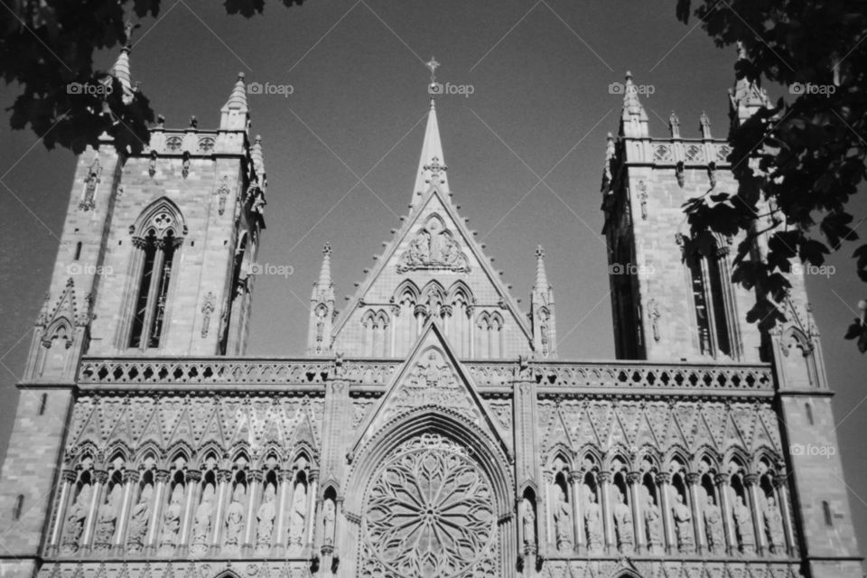 One thousand years. City of Trondheim, Norway. The dome is 1000 yrs old.