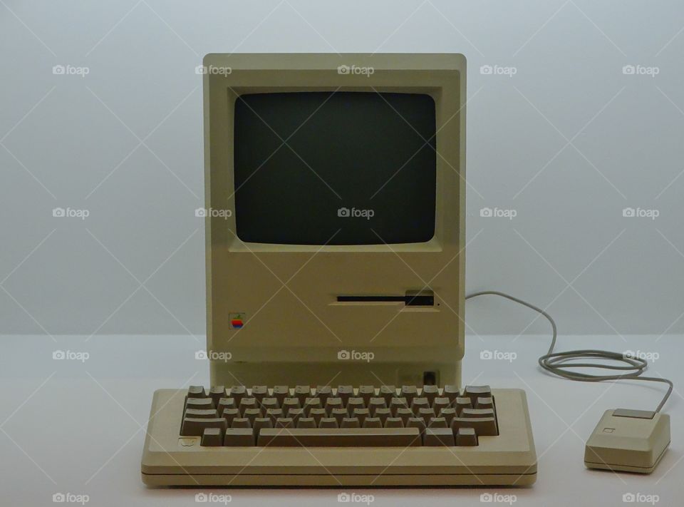 Vintage Apple Macintosh Computer
