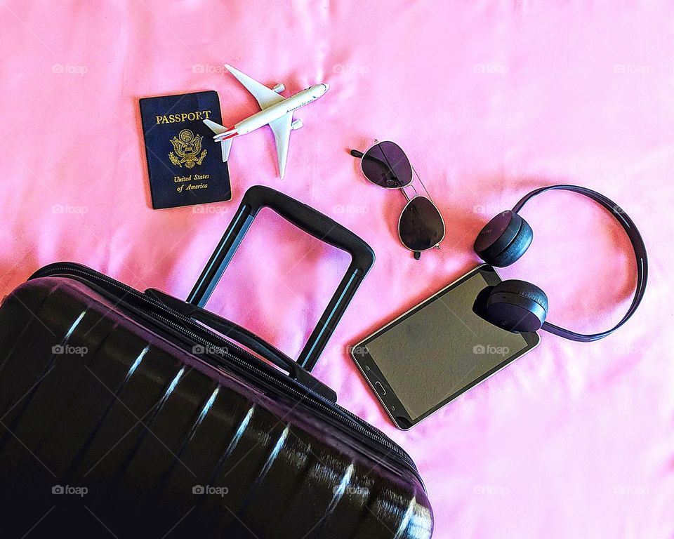 Suitcase for holiday