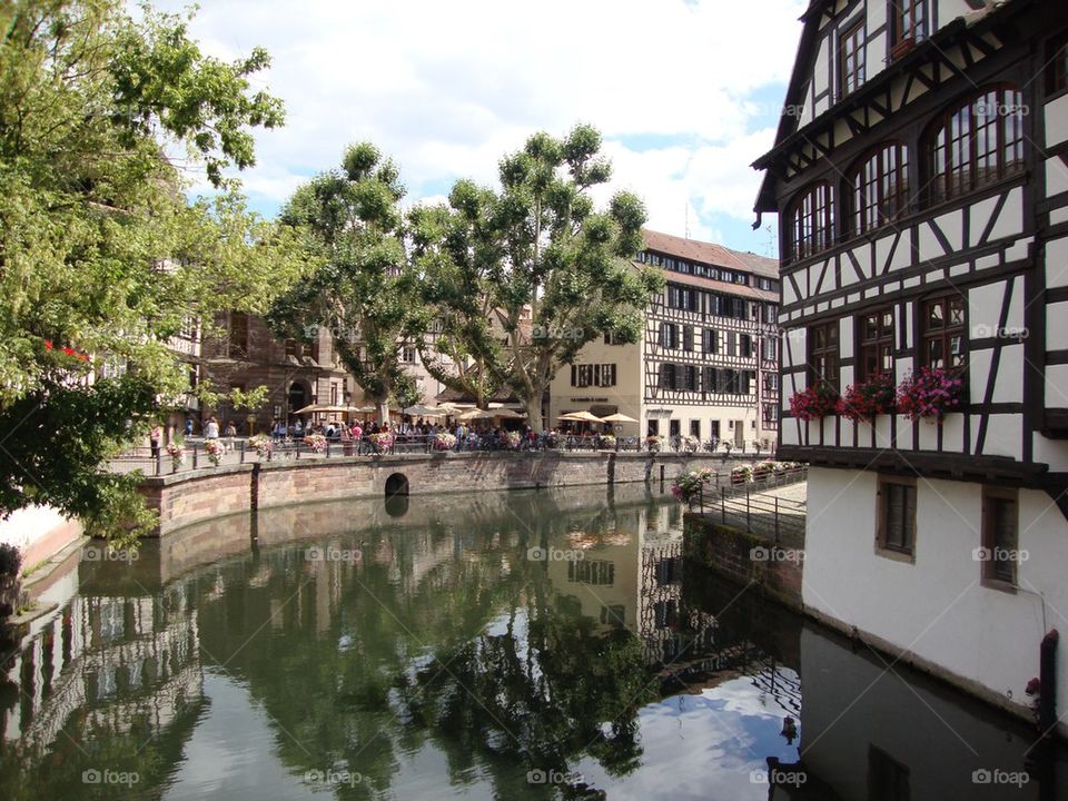 Strasbourg Summertime View