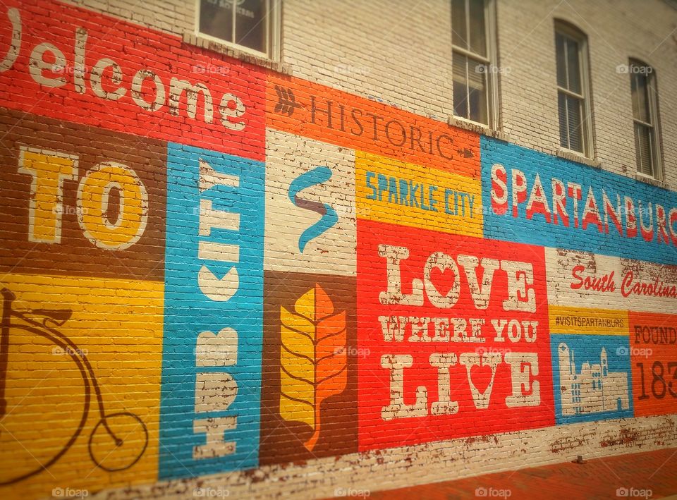 Love where you live.... Pride of a small town.