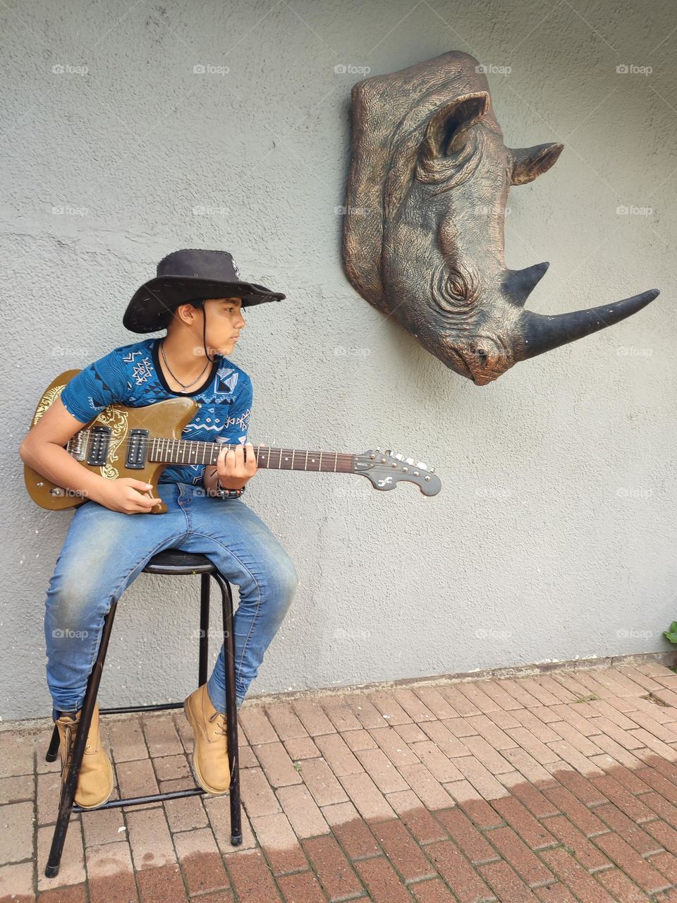 Feeling sad while playing a song