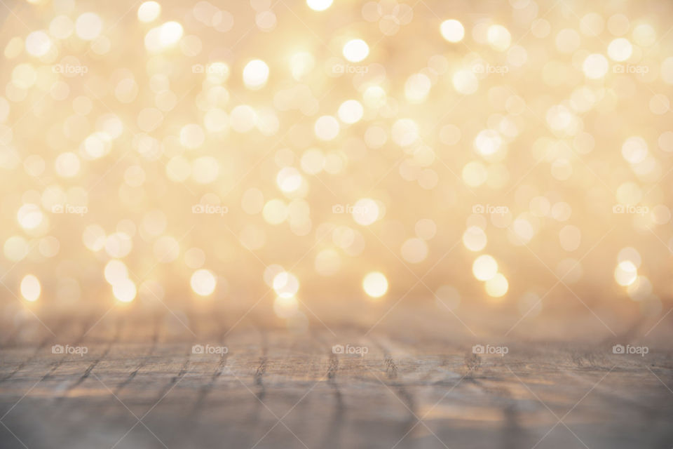 yellow bokeh background