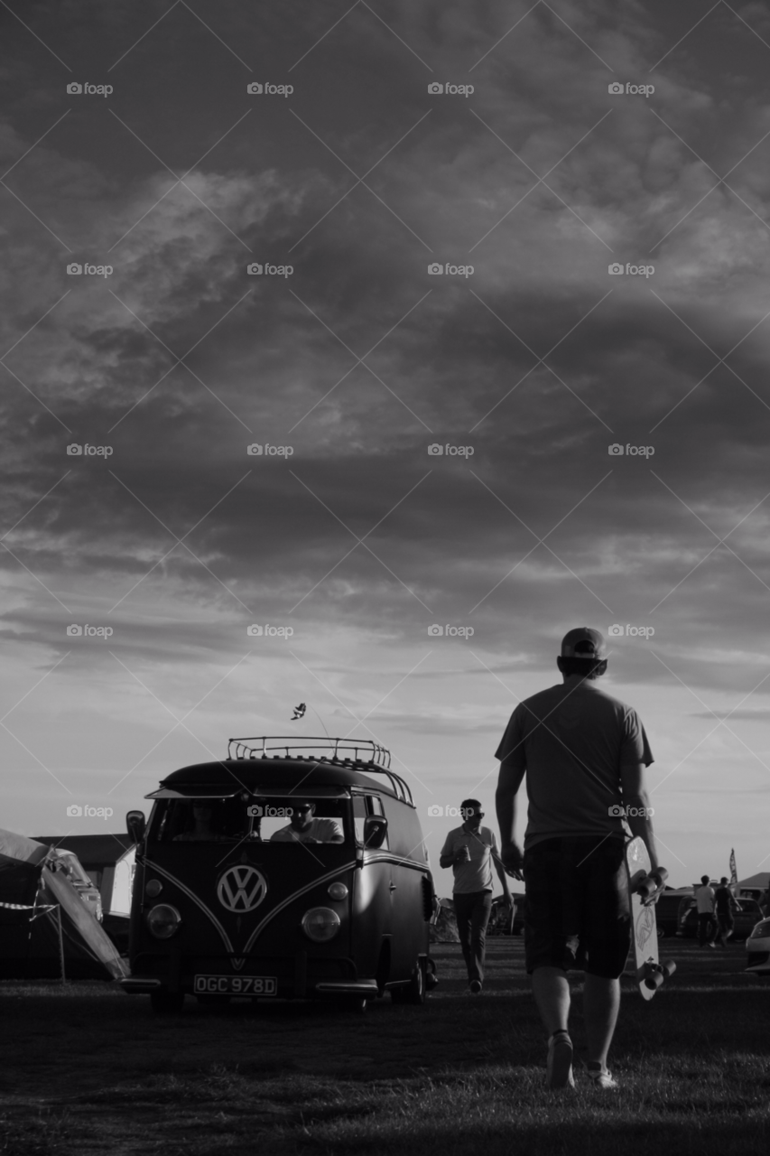 camper classic vw skate by leonbritton123