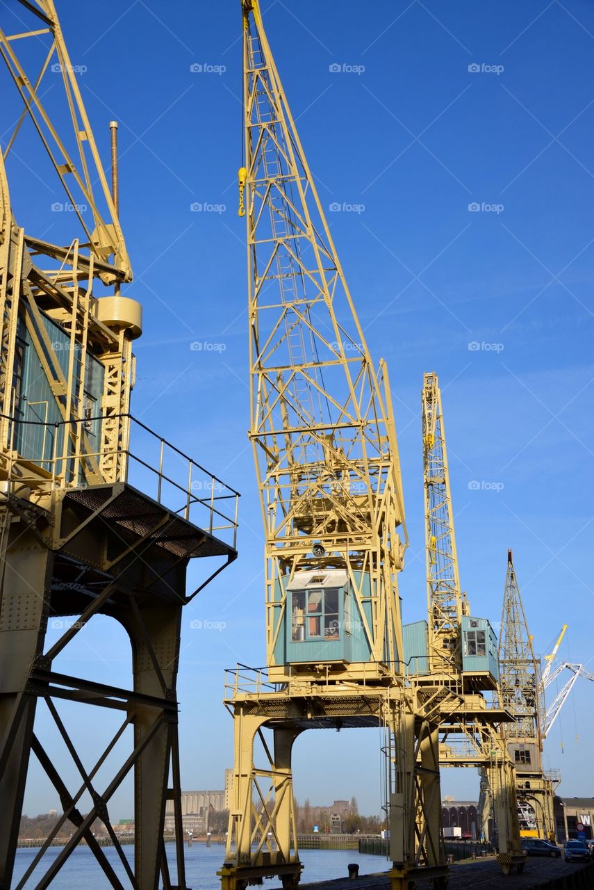 Old cranes