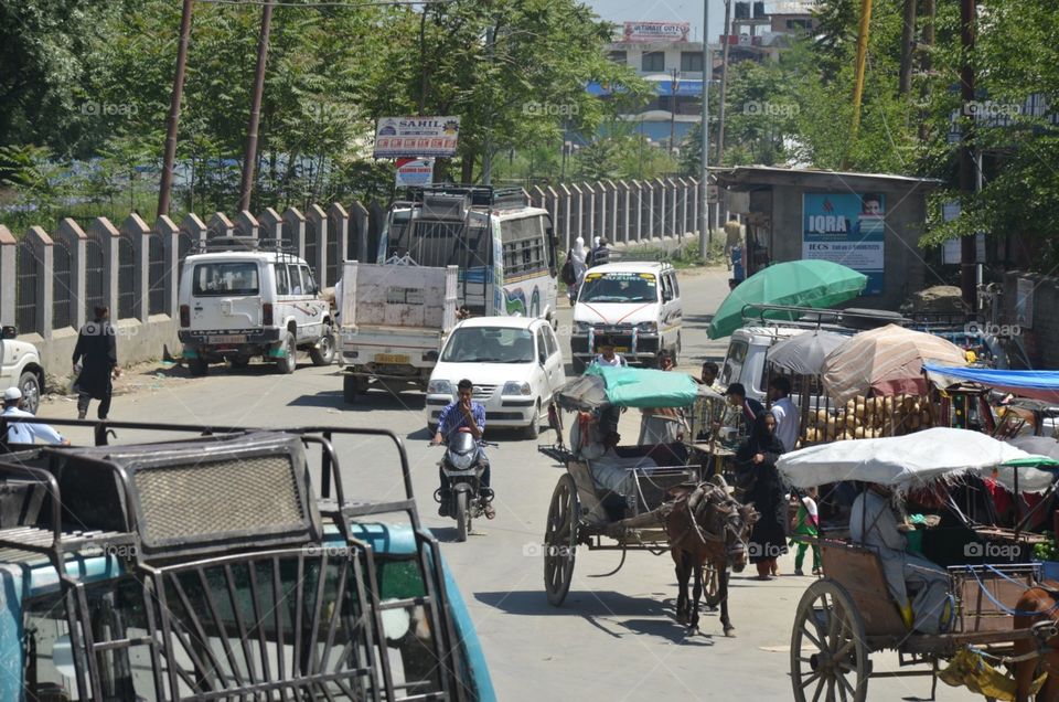 main road