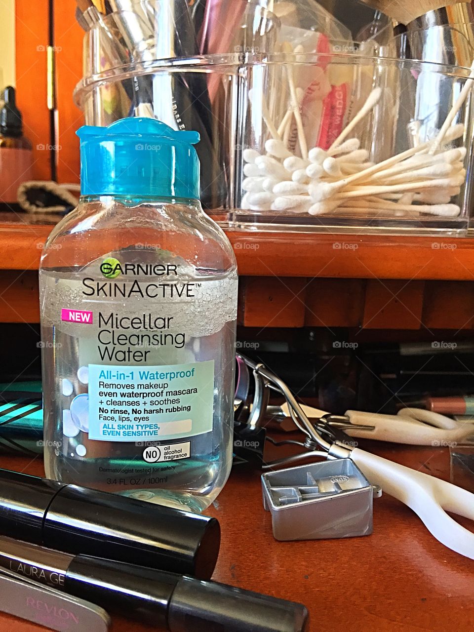 Garnier SkinActive makeup remover.