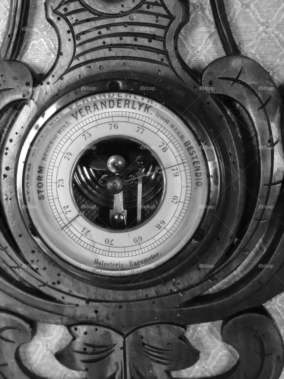 Barometer from the fifties