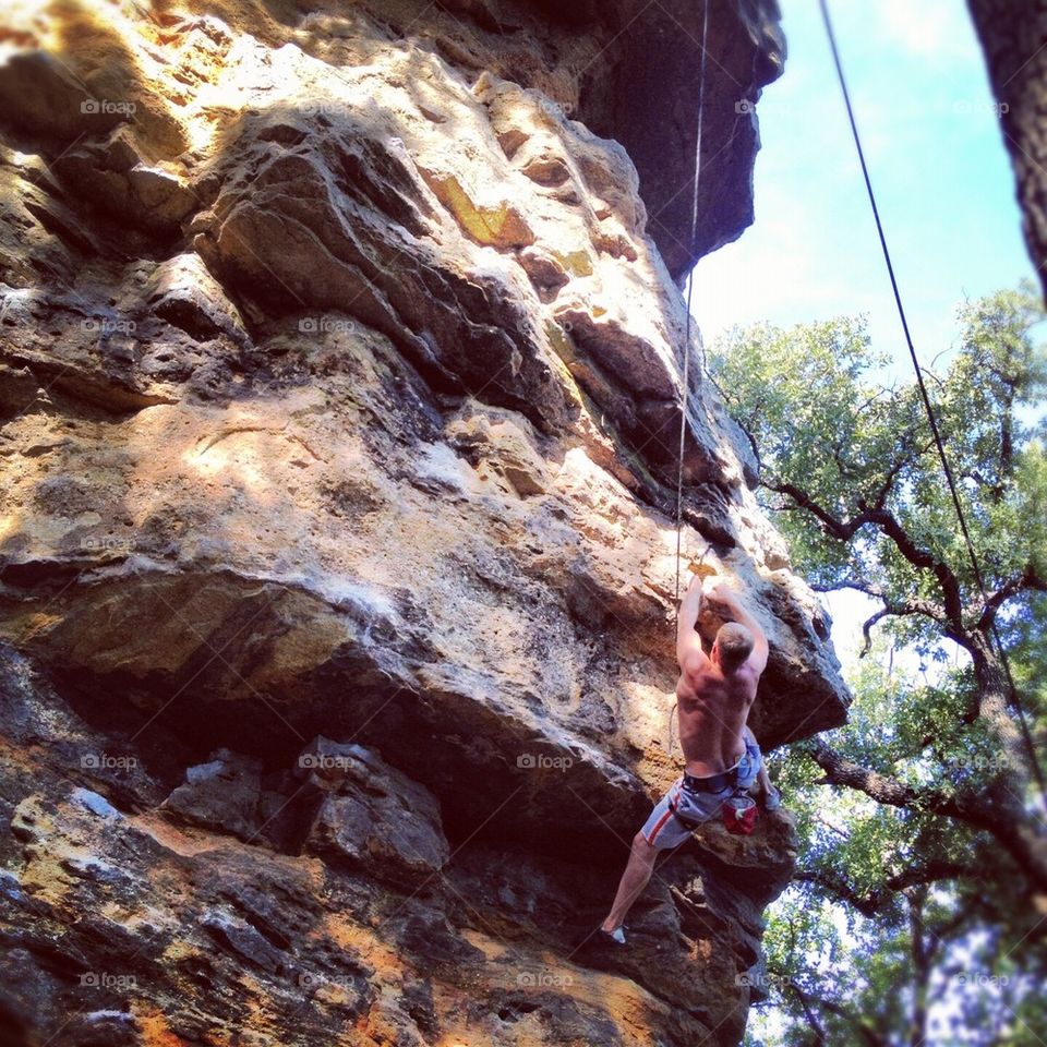 Rock Climbing in Texas