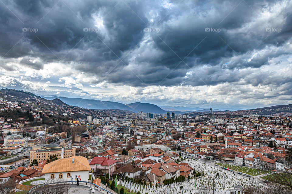Clouds over Sarajevo