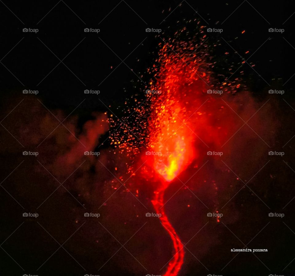 eruption etna