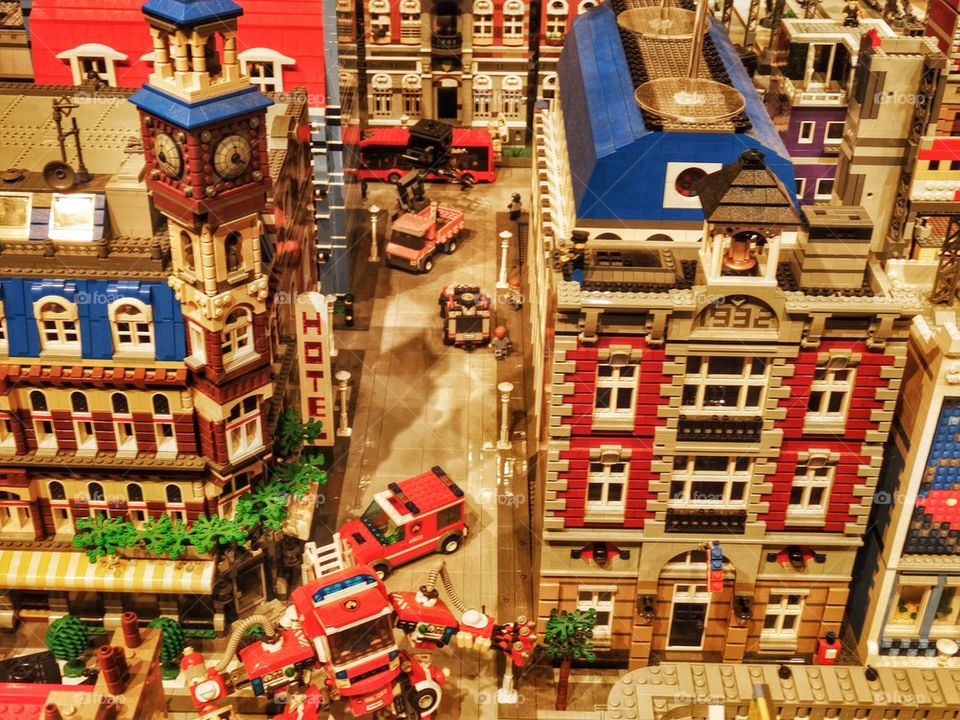 Lego City Diorama