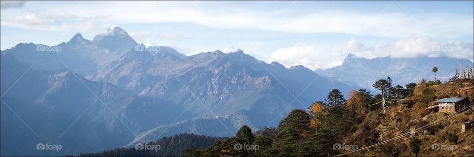 Himalayan landscape 