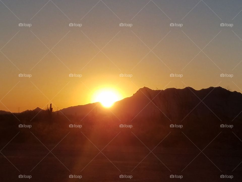 desert sunset 2
