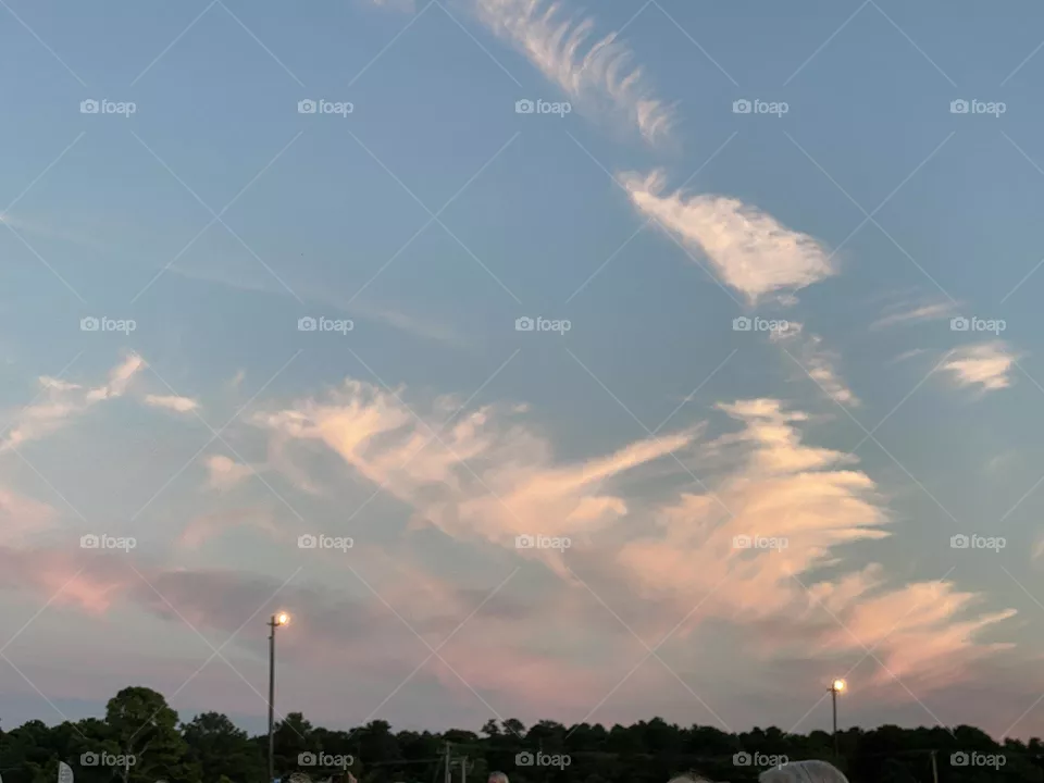 Summer sunset 
