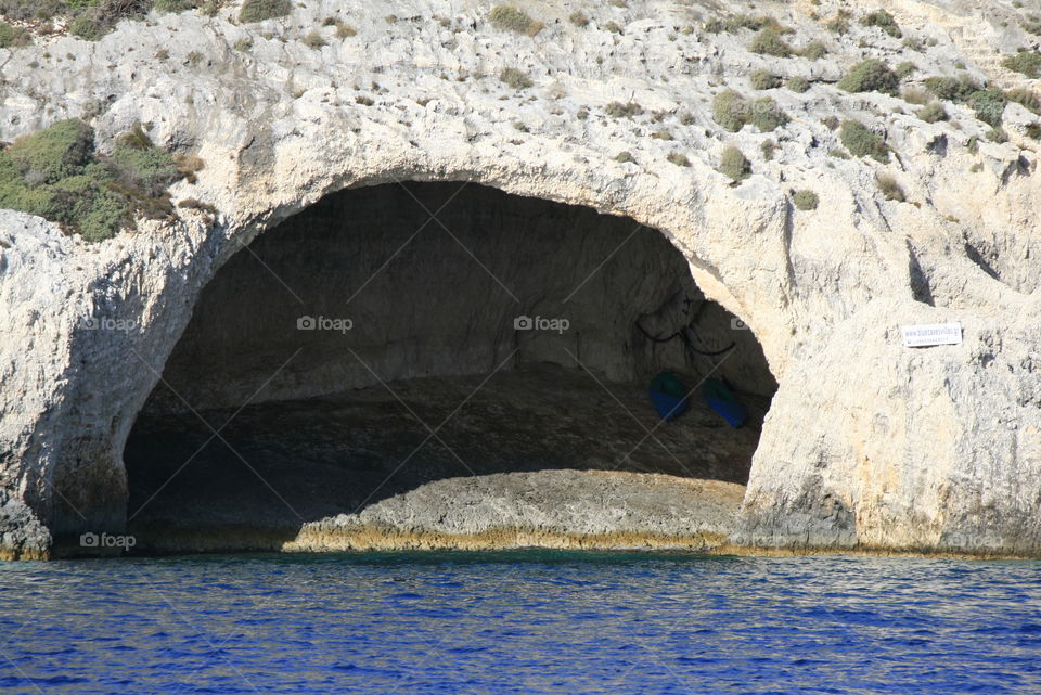 cave in Greece