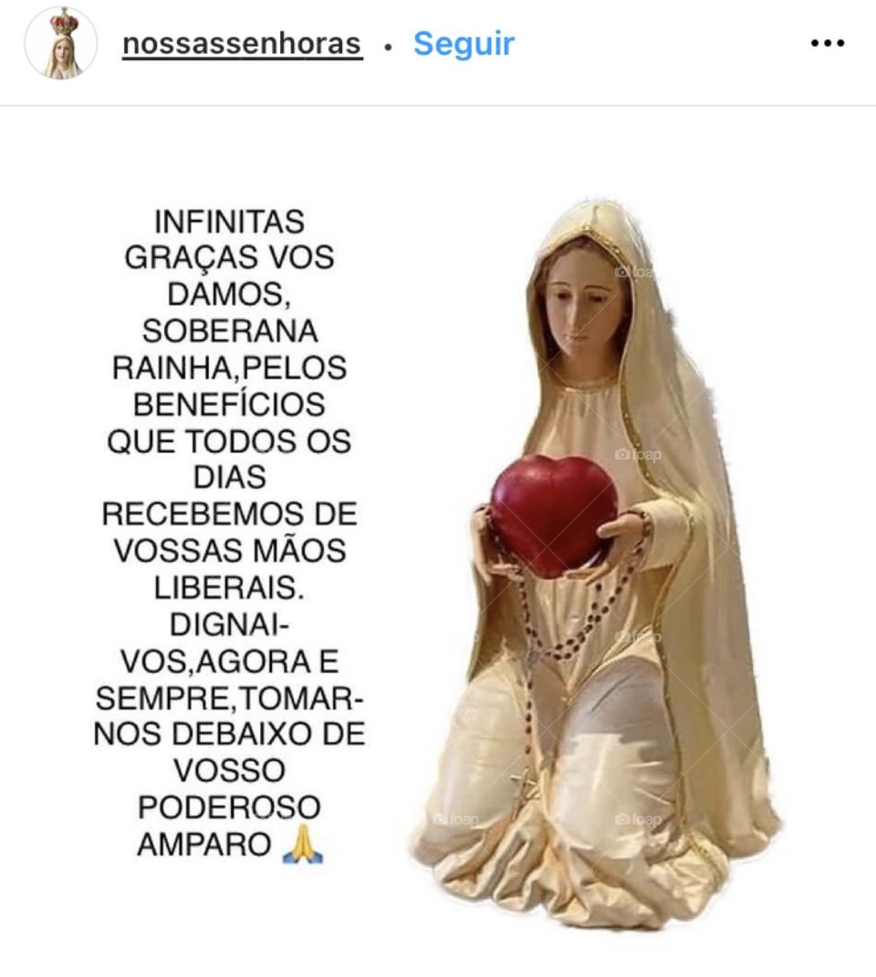 🙏 🇪🇸 Oh Maria, ruega por nosotros que recurrimos a ti.  Amén.  🇧🇷 Ó Maria, Nossa Senhora, rogai por nós que recorremos a vós. Amém. / 🇺🇸 O Mary, pray for us that we turn to you.  Amen. / 🇮🇹 O Madonna, prega per noi che ci rivolgiamo a te. Amen. 