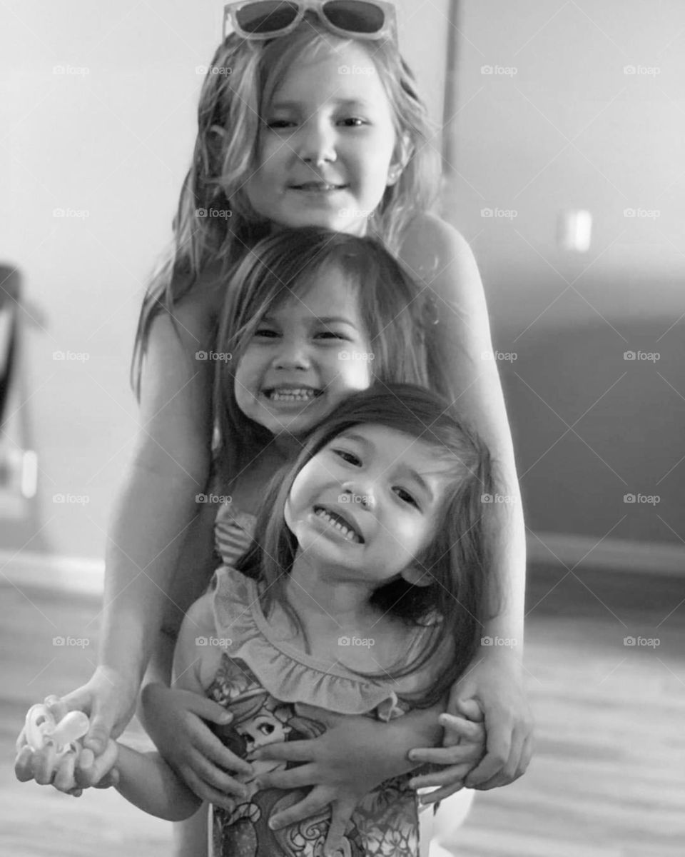 my Beautiful Granddaughters- Sisters.