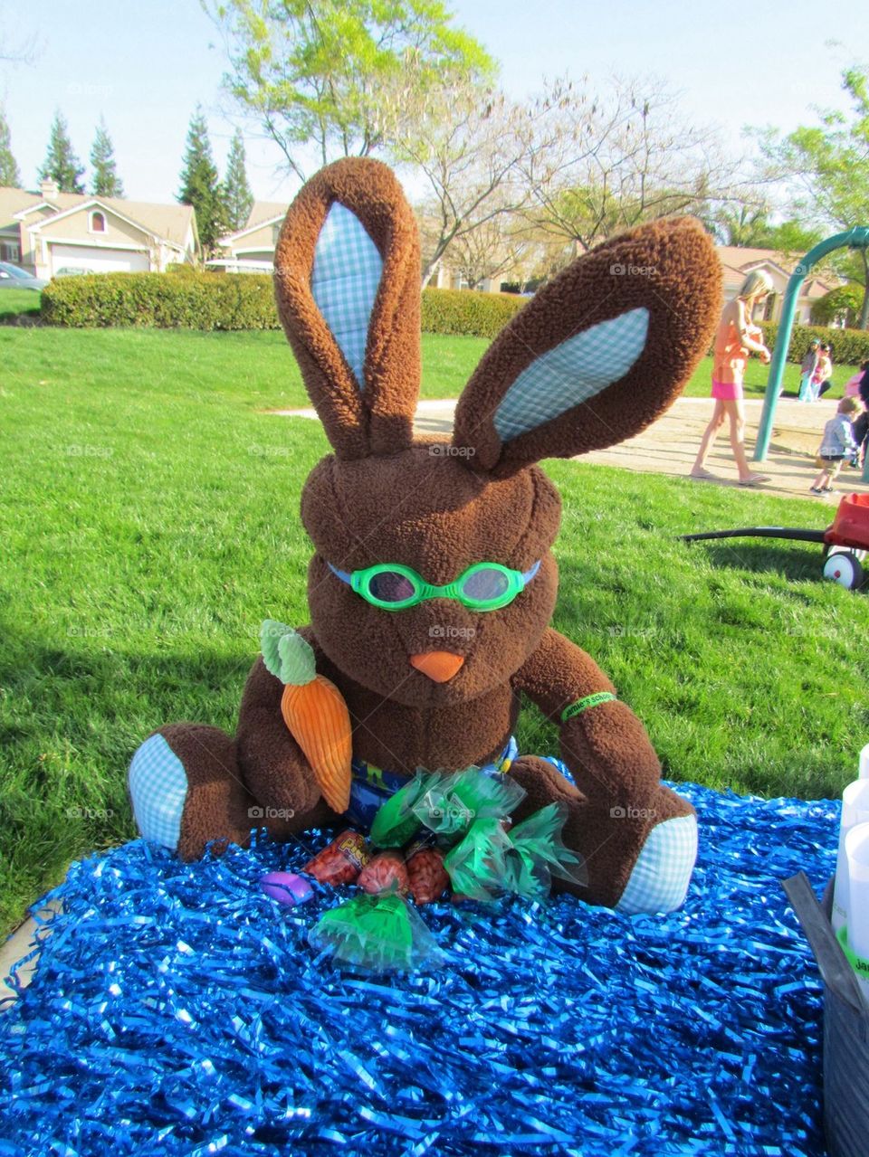 Easter Bunny with Goggles