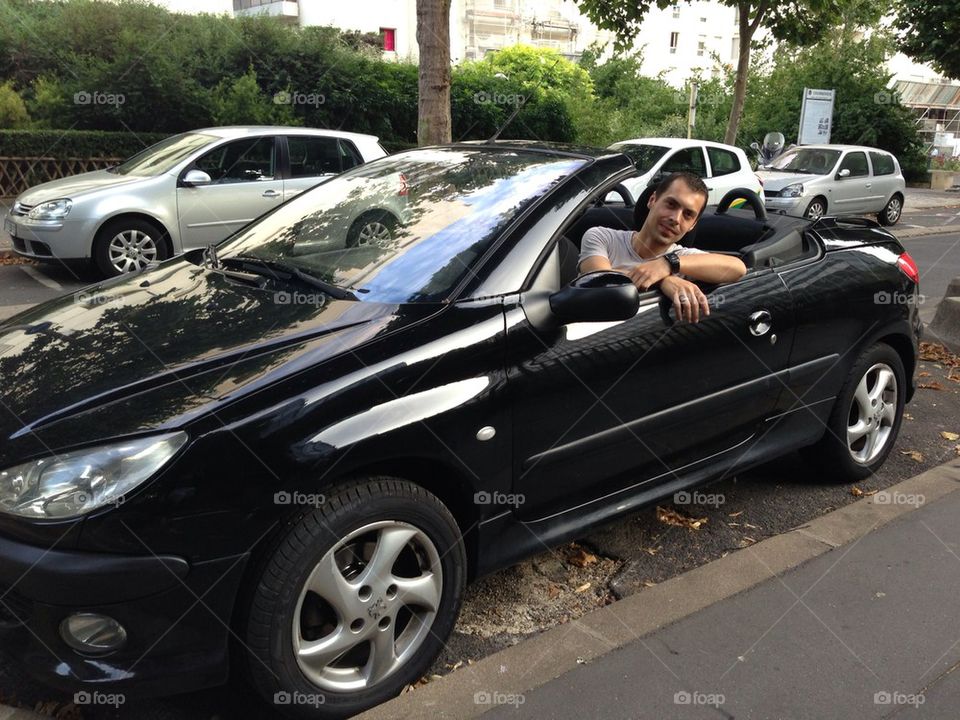 En cabriolet à Paris
