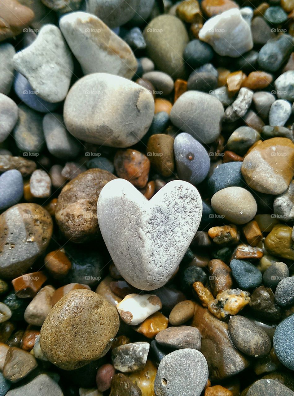 Heart of the beach