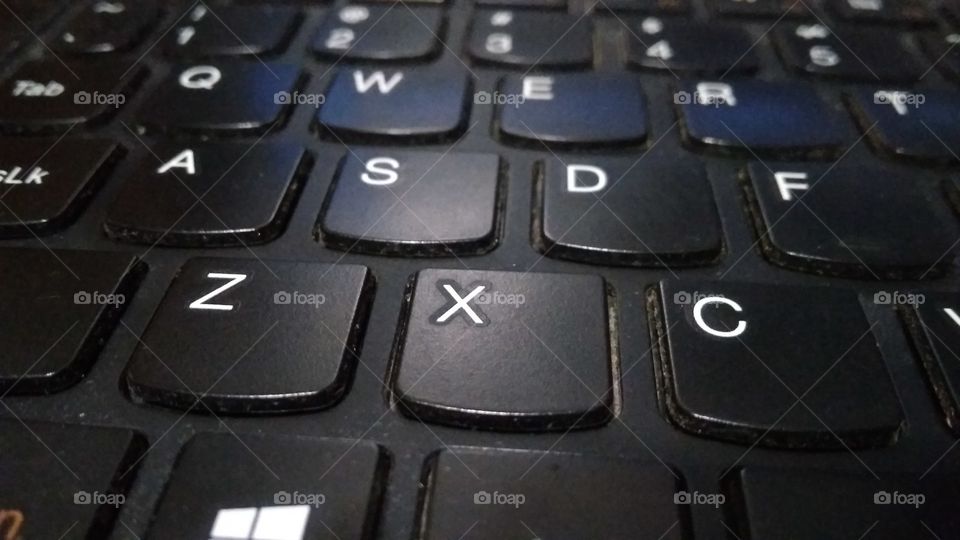 Black Keyboard, simple photography