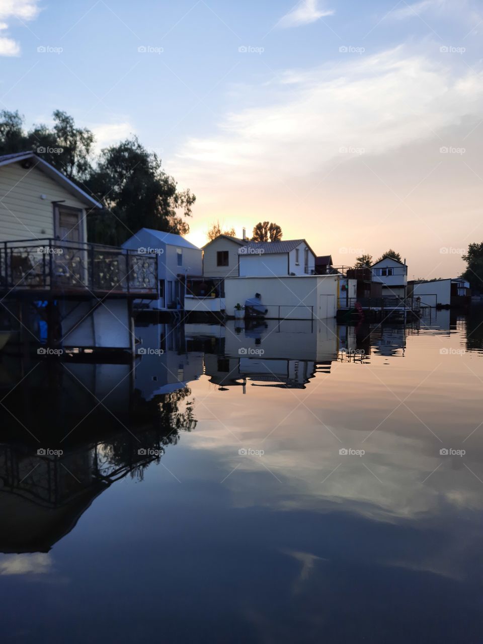 buildings on the Dnieper