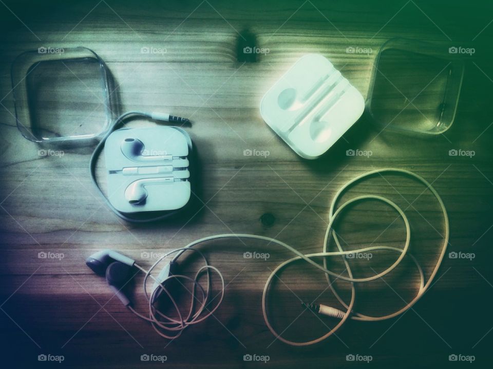 beautiful headsheat on the desk