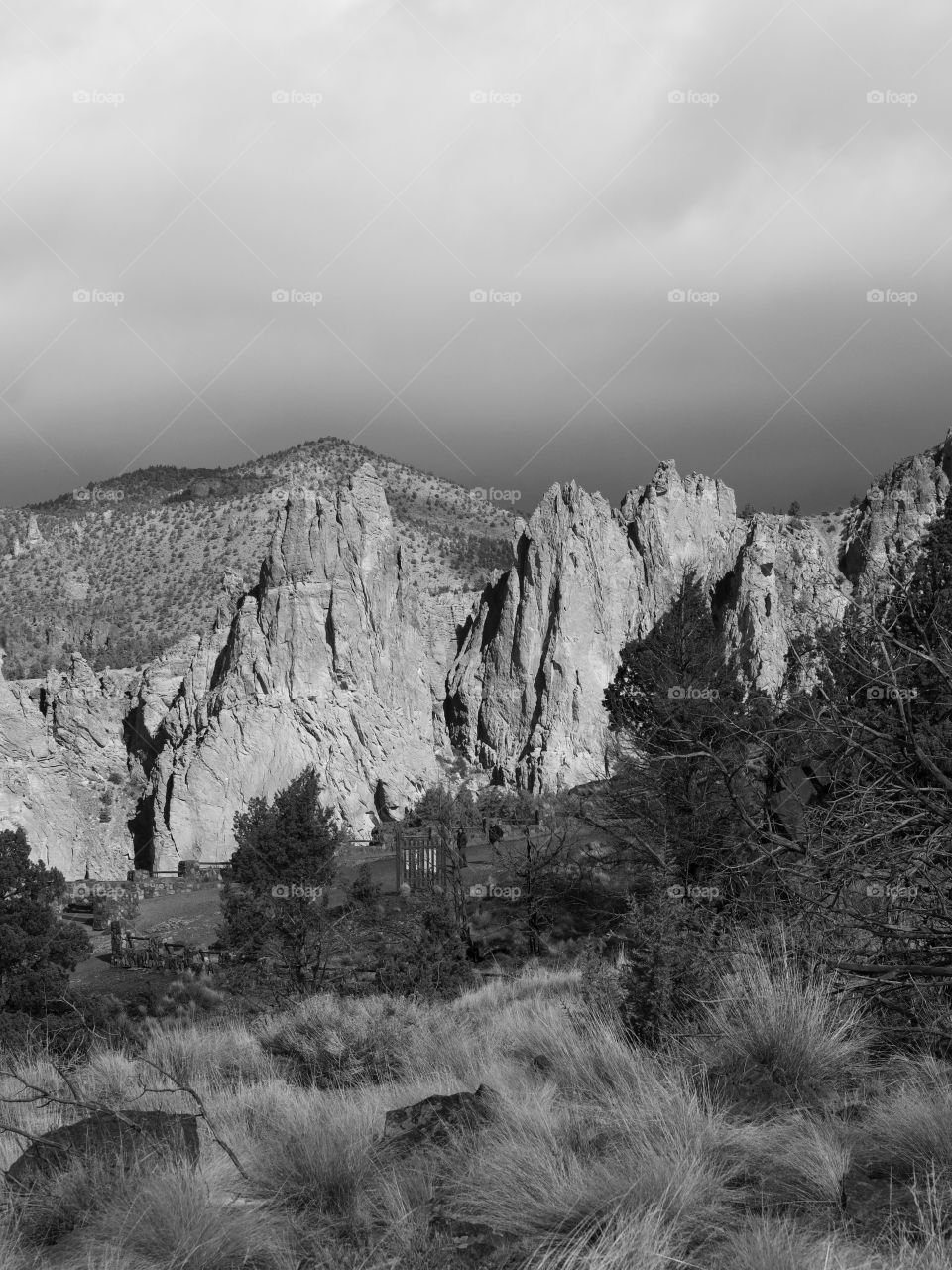 Smith Rock State Park in Central Oregon 