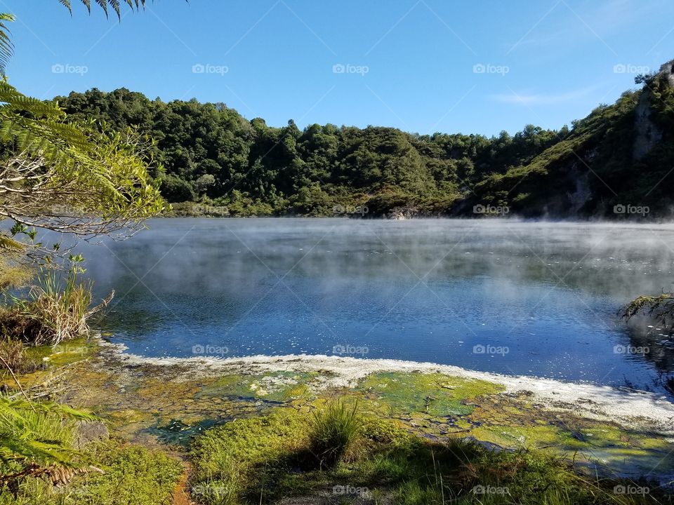 Boiling lake