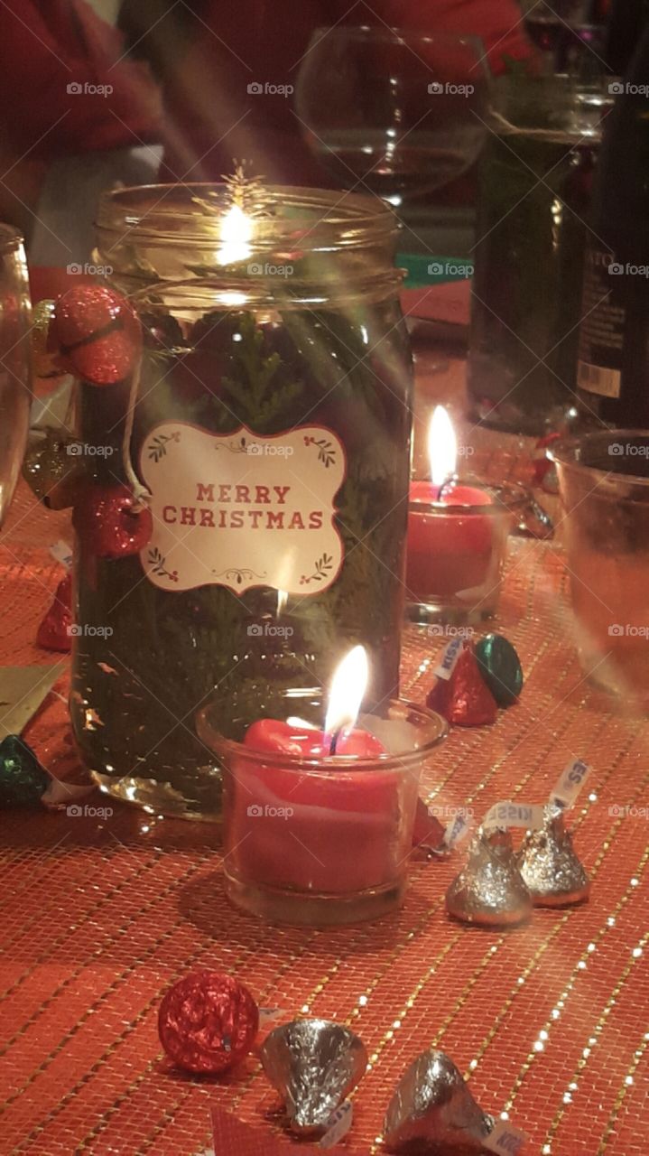 Christmas candle!