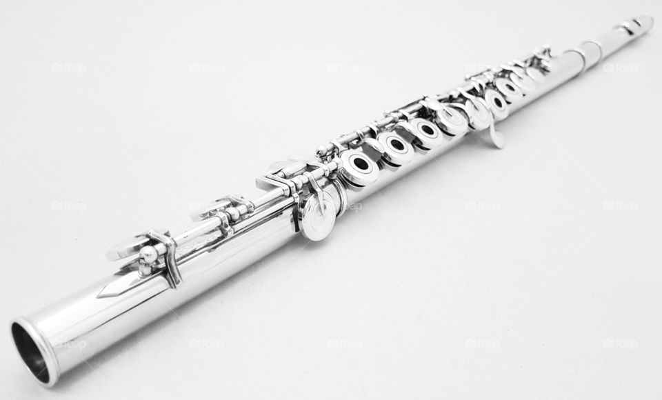 Flute black and white
