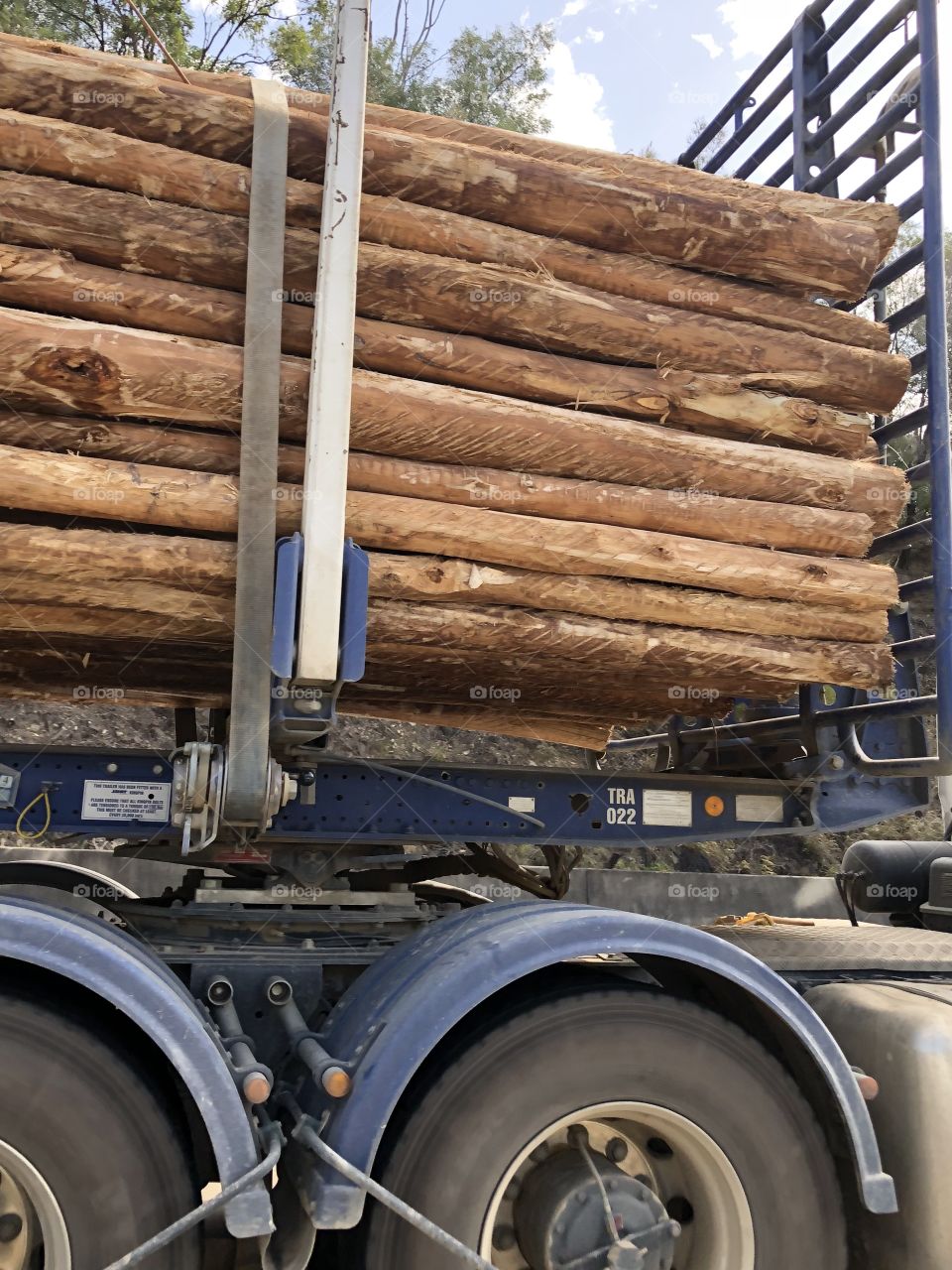 Logging truck